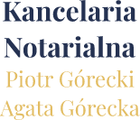 Piotr Górecki Kancelaria notarialna